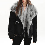 Dangerous Pretty Fur Trim Jacket
