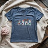 Hippo Knitmas Lady V-neck
