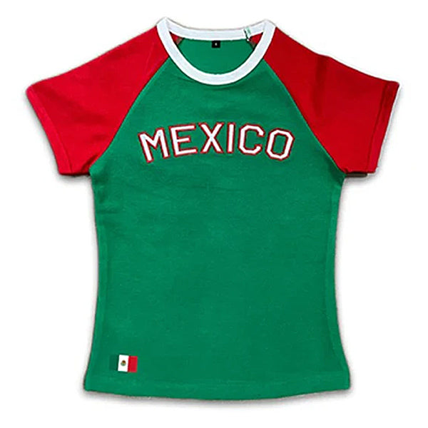 Mexico Raglan Baby Tee