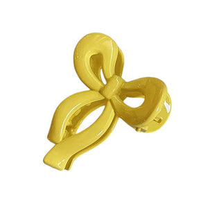 Mini Bow Hair Claw Clip