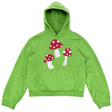 Mushroom Print Hoodie