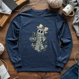 Granny Ghost Long Sleeve T-shirt