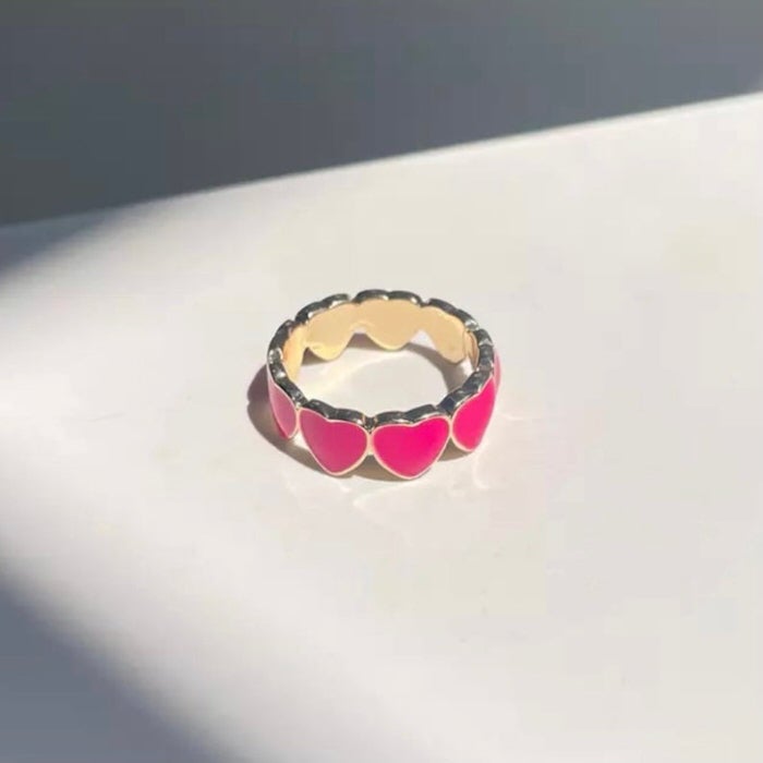 Y2K Heart Ring