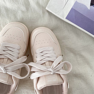 Self Made Skater Sneakers in Pink