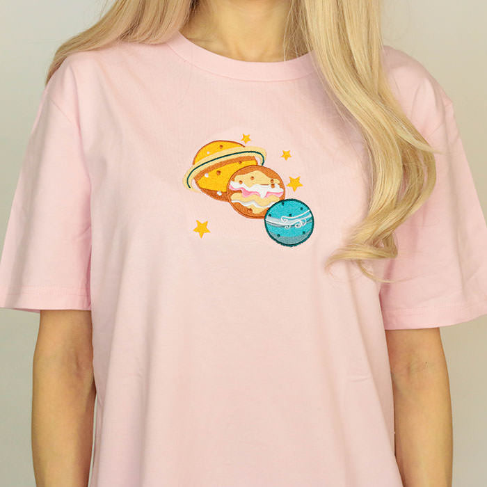 Neu Planet T-Shirt, Baby Blue S