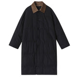 Preppy Style Quilted Coat