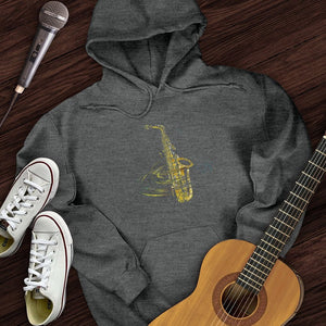 Colorful Sax Hoodie
