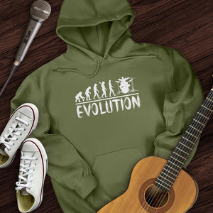 Drummer Evolution Hoodie