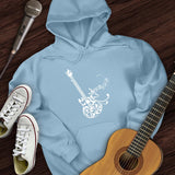 Floral Guitar Hoodie