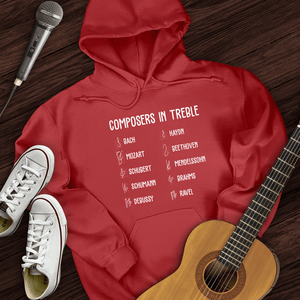 Composers In Treble Hoodie