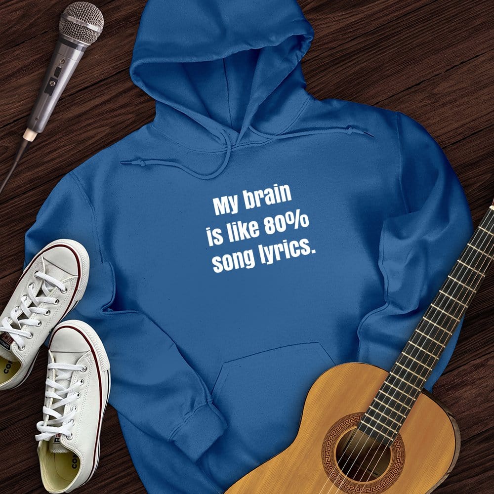 Brain of Lyrics Hoodie