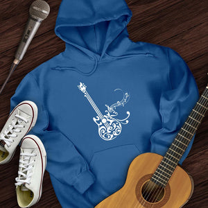 Floral Guitar Hoodie