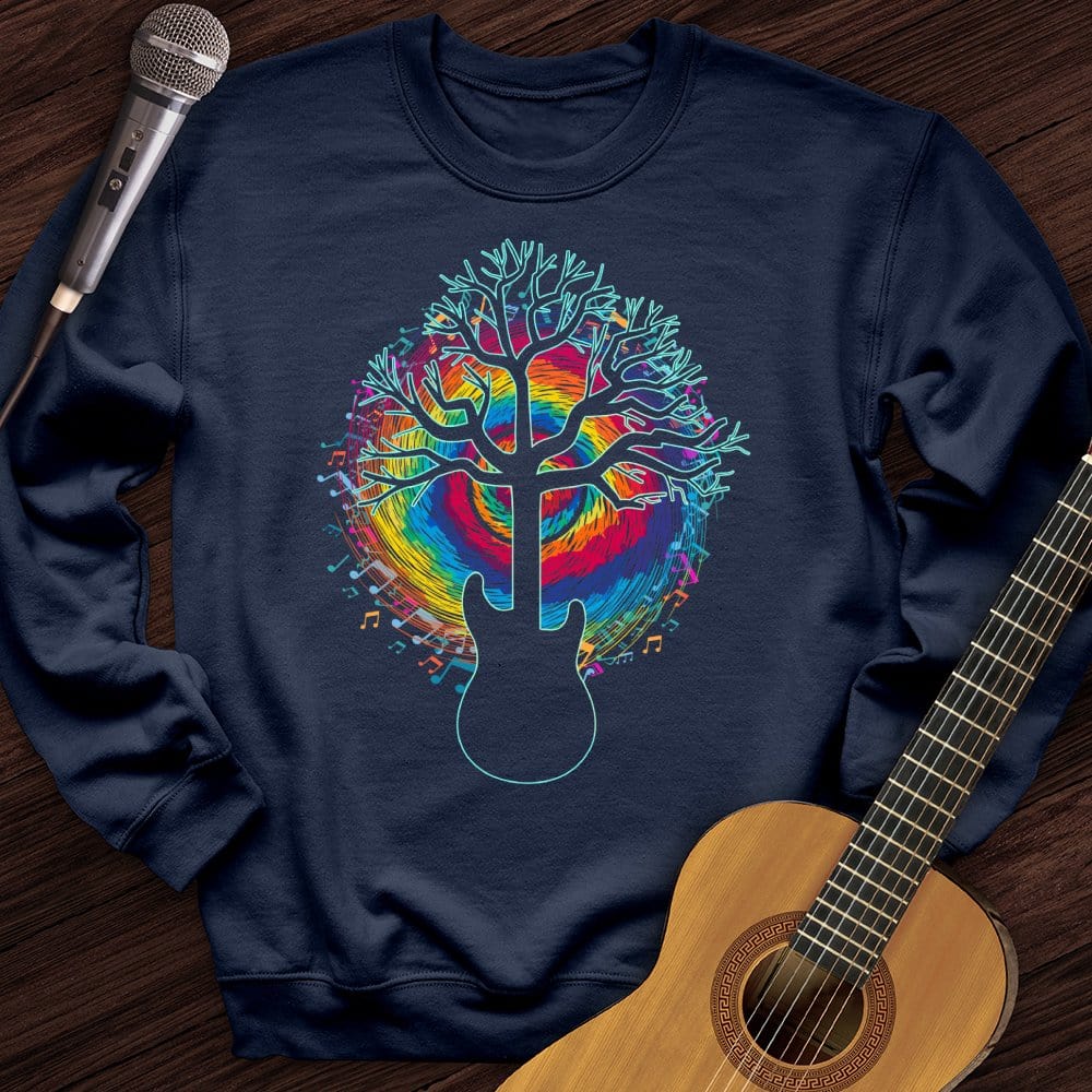 Colorful Guitar Crewneck