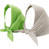 Quilted Hooded Triangle Scarf