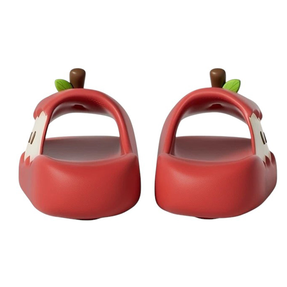 Red Apple Core Slippers