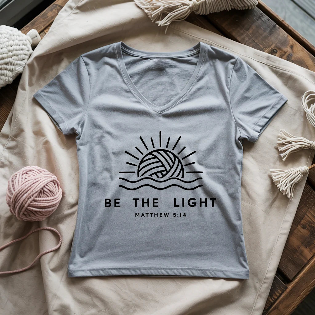 Be The Light Lady V-neck