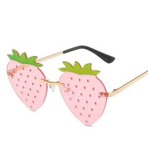 Strawberry Shaped Sunglasses