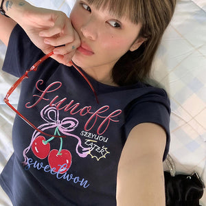 Sweet Cherry Crop Top