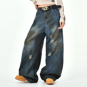 90s Distressed Baggy Jeans
