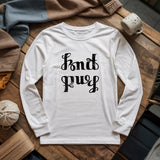 Knit Purl Long Sleeve T-shirt