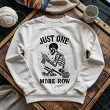 One More Row Skeleton Sweatshirt