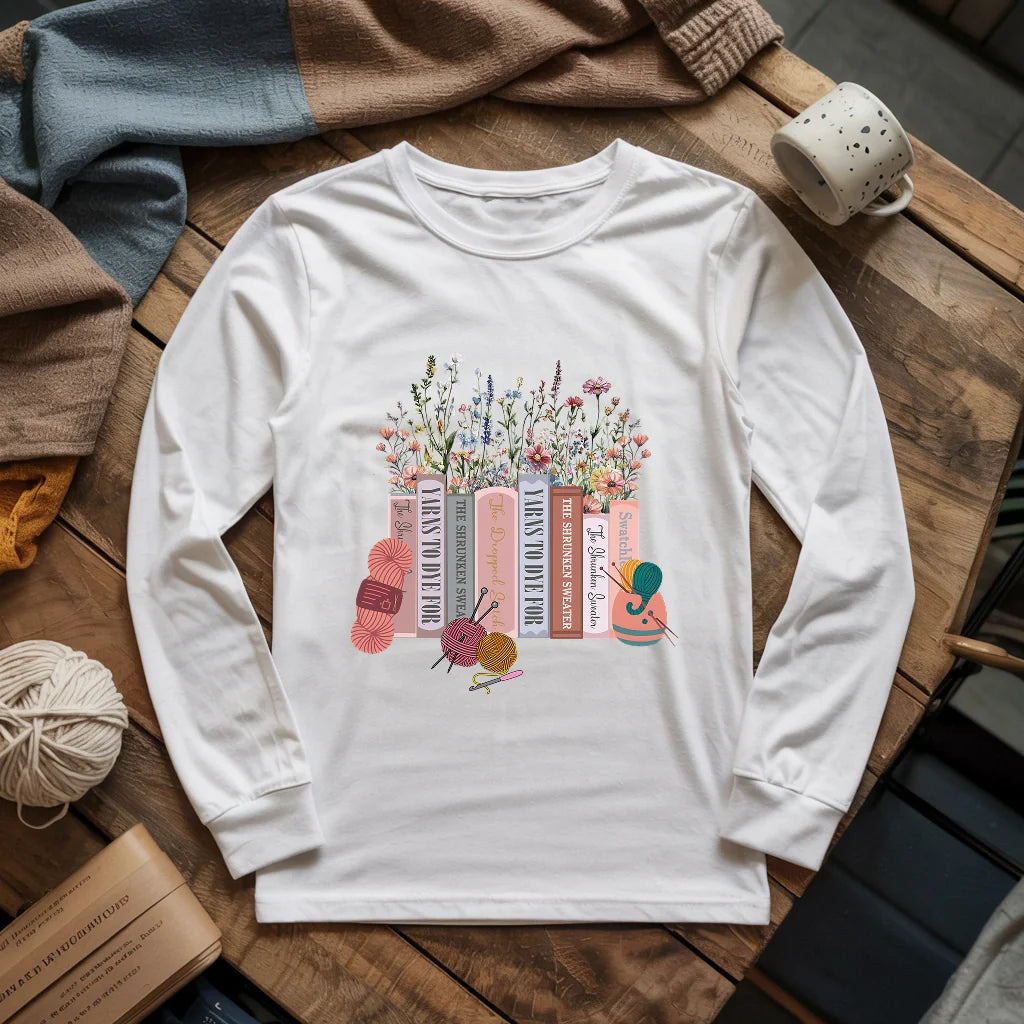 The Yarn Library Long Sleeve T-shirt