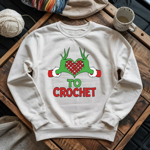 Yarnville Heart Sweatshirt