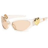 Y2K Heart Sunglasses
