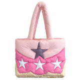 Y2K Star Puffer Handbag